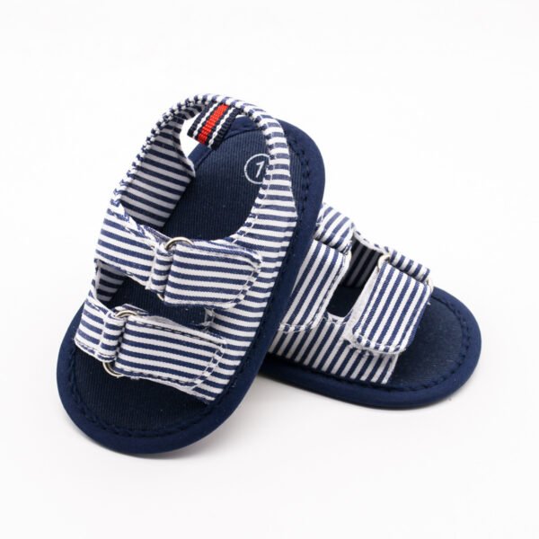 Striped Baby Sandals. - Image 3