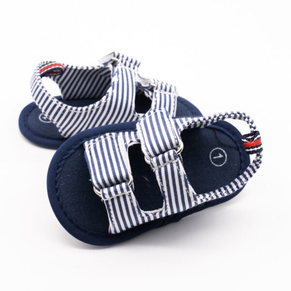 Striped Baby Sandals. - Image 5