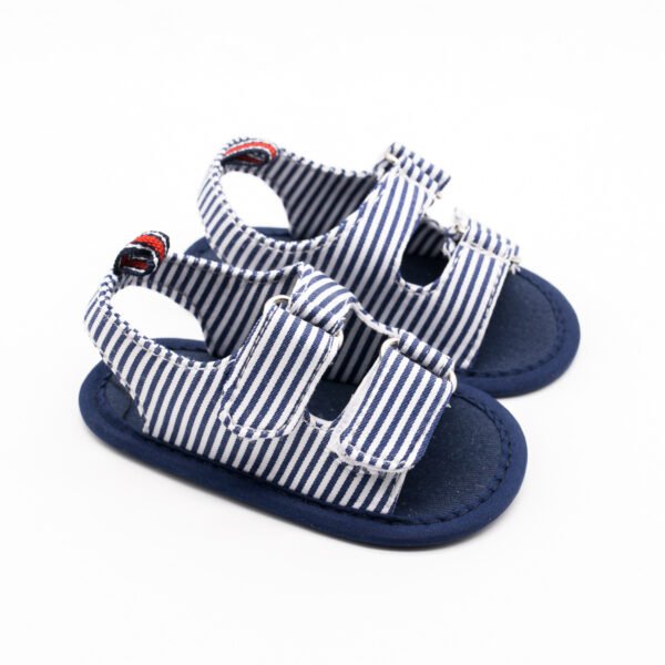 Striped Baby Sandals. - Image 4