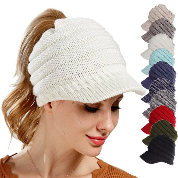 Women Ponytail Beanies