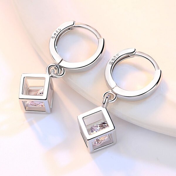 Cube Love  Earrings - Image 3