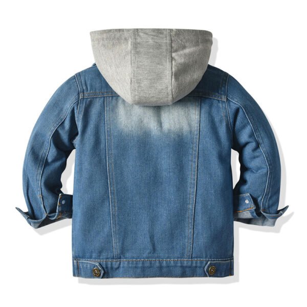 Children's Fake Two-piece Jacket - Image 3