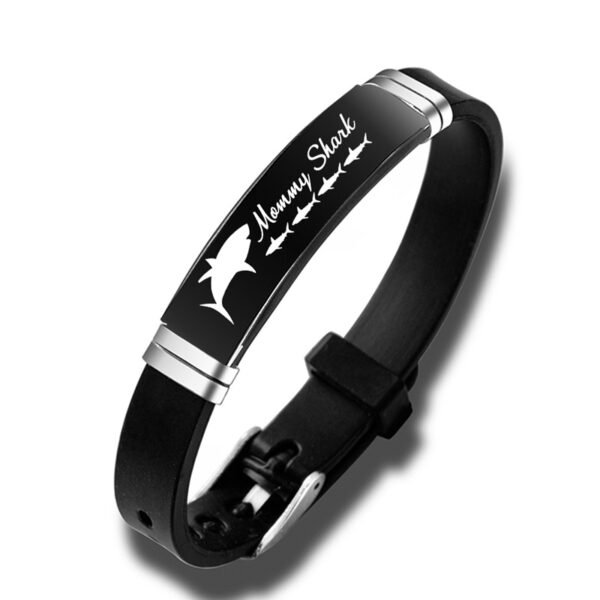 Stainless Steel Silicone Bracelet - Image 7