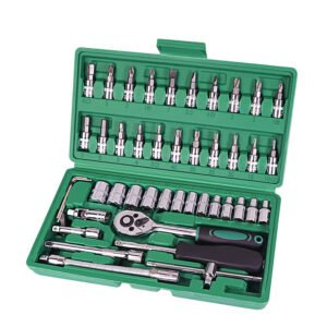 Car Repair Tool 46pcs Inch Socket Set