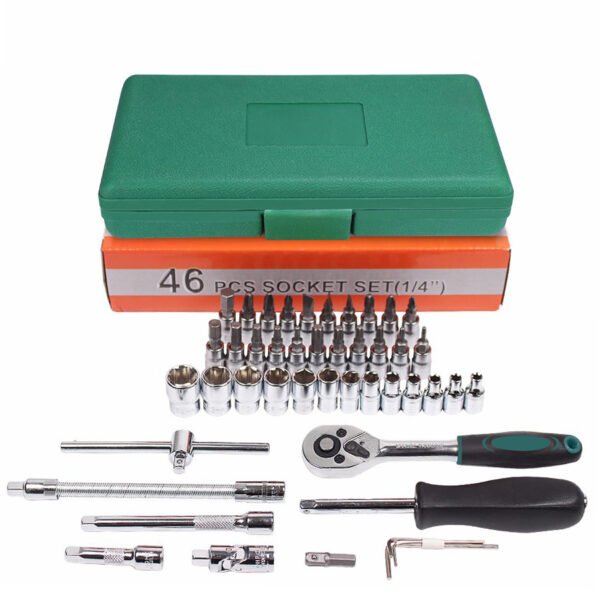 Car Repair Tool 46pcs Inch Socket Set - Image 2