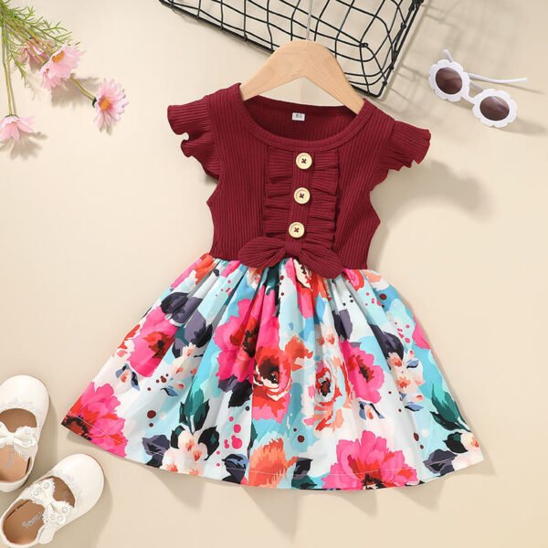 Baby Girls Summer Dress - Image 5