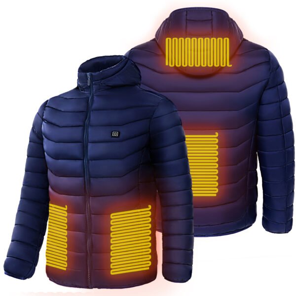 Men Heated Puffer Jacket - Image 10