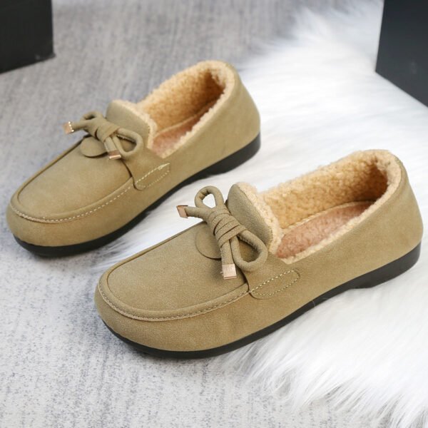 Fleece-lined Flat Shoes - Image 8