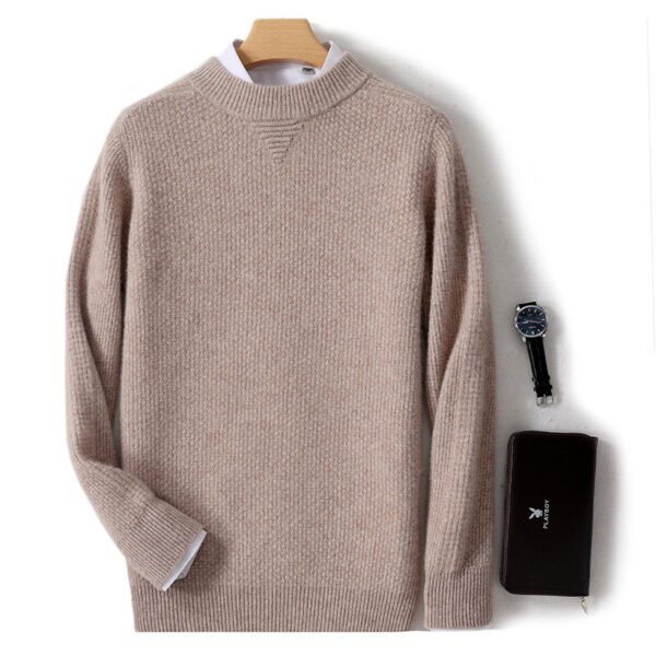 Rhombus Cashmere Sweater - Image 9