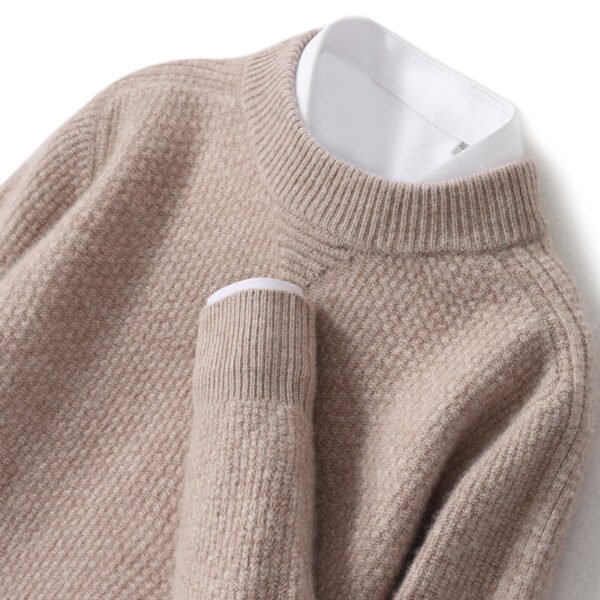 Rhombus Cashmere Sweater - Image 3