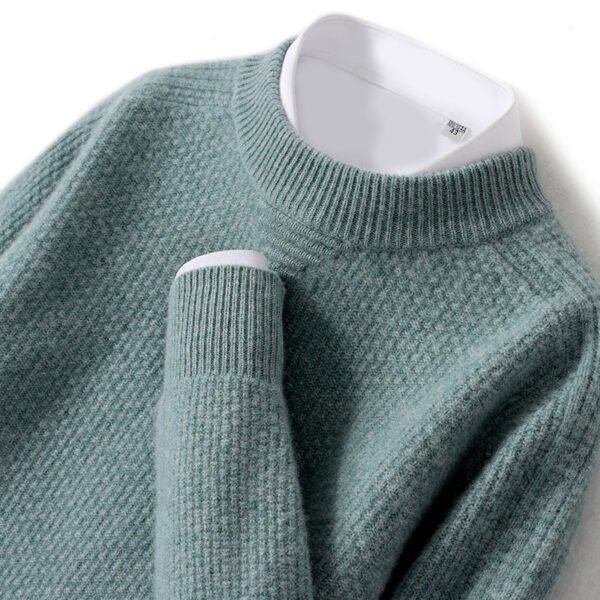 Rhombus Cashmere Sweater - Image 2