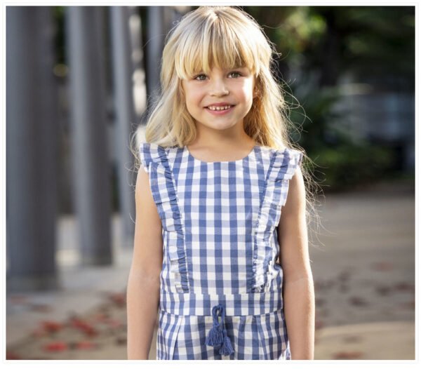 Kids' Cotton Jumpsuit - Image 2