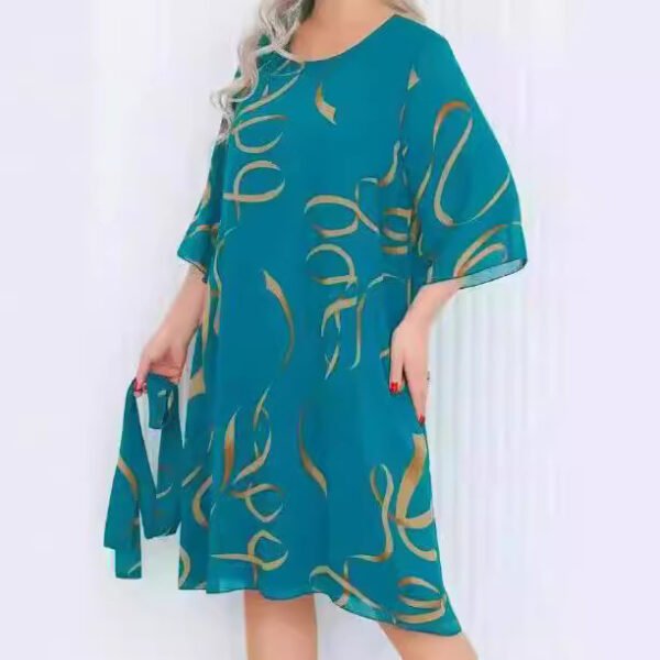 Women Printed Dress - Image 3