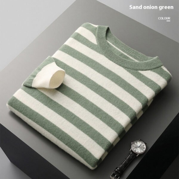 Striped Color Sweater - Image 2