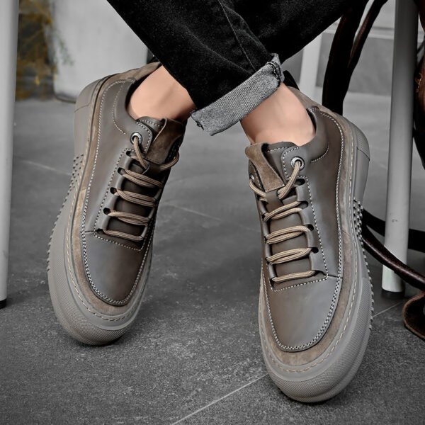 Leather Leisure Board Shoes - Image 9