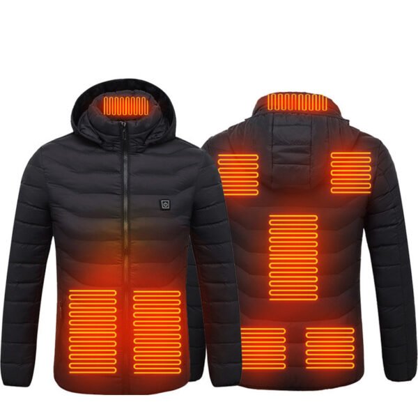 Men Heated Puffer Jacket - Image 6