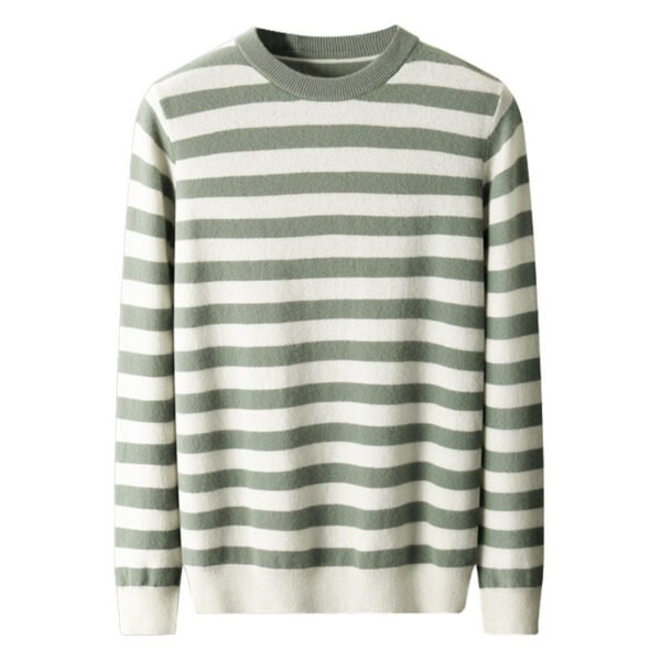 Striped Color Sweater - Image 4