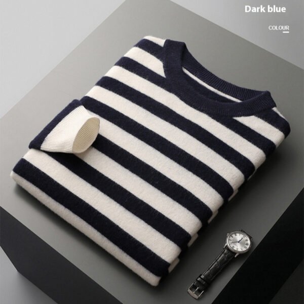 Striped Color Sweater - Image 3