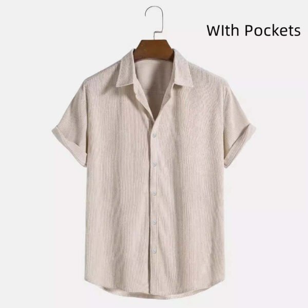 Casual Solid Shirt - Image 5