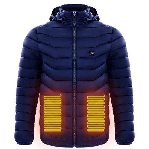 Men Heated Puffer Jacket - Image 8