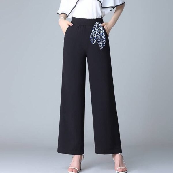 Wide Leg Women's Pants - Image 2