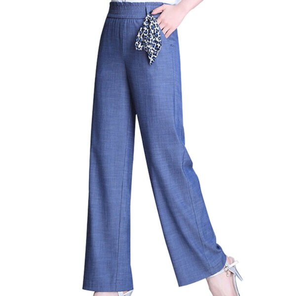 Wide Leg Women's Pants - Image 4