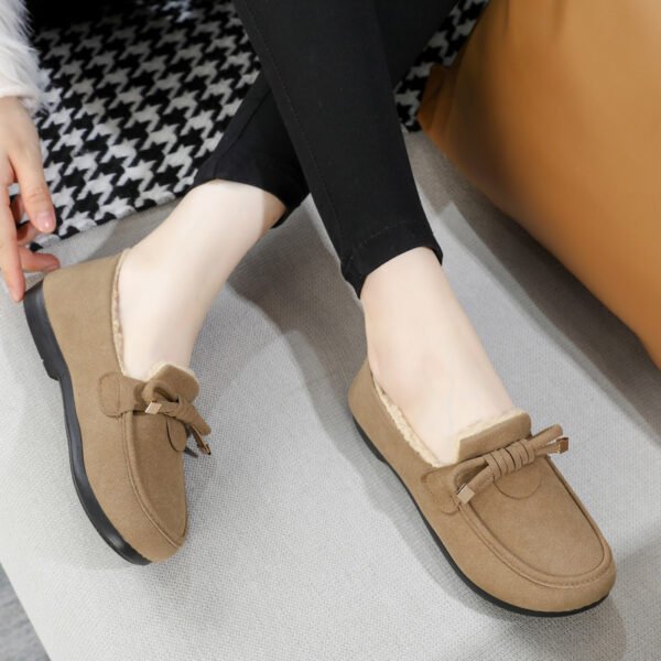 Fleece-lined Flat Shoes - Image 2