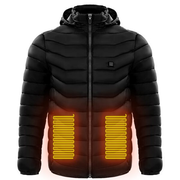 Men Heated Puffer Jacket - Image 7