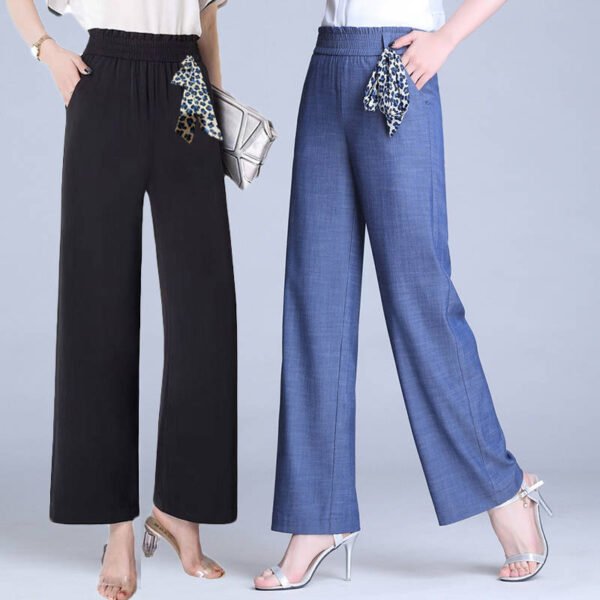 Wide Leg Women's Pants - Image 3