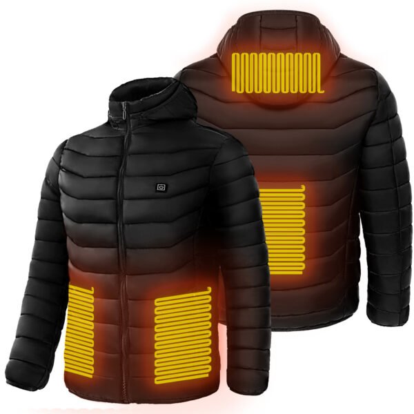 Men Heated Puffer Jacket - Image 4