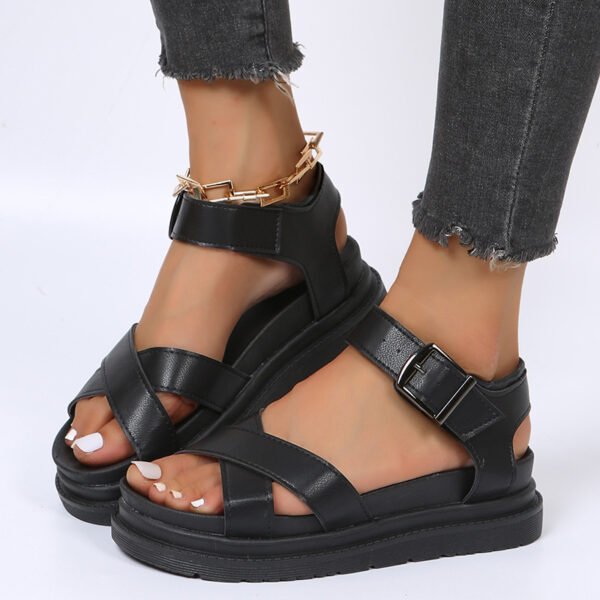 Belt Buckle  Sandals - Image 4