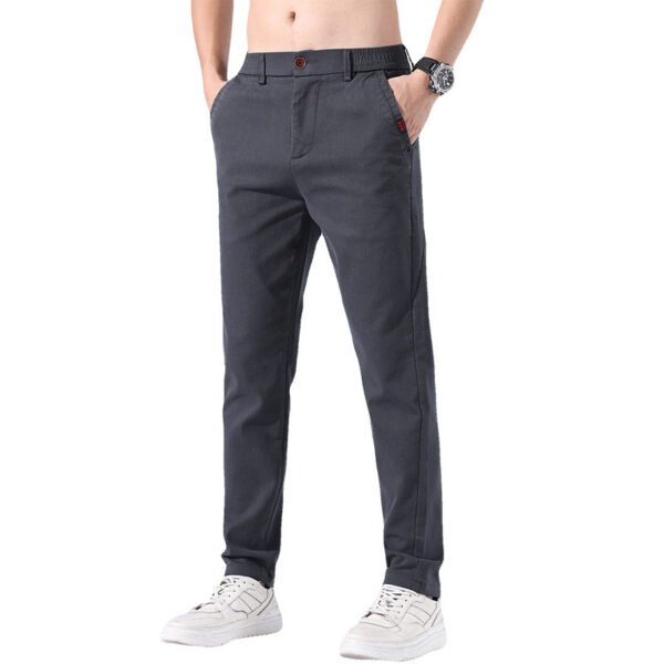 Straight Slim Fit All-matching Long Pants - Image 10