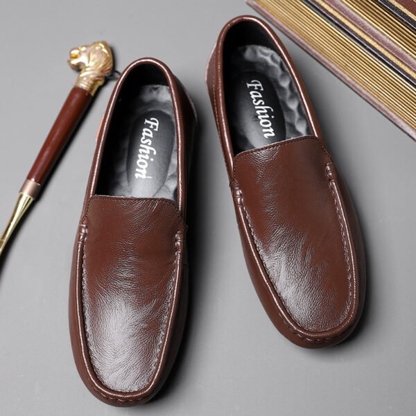 Soft Bottom Leather Shoes - Image 6