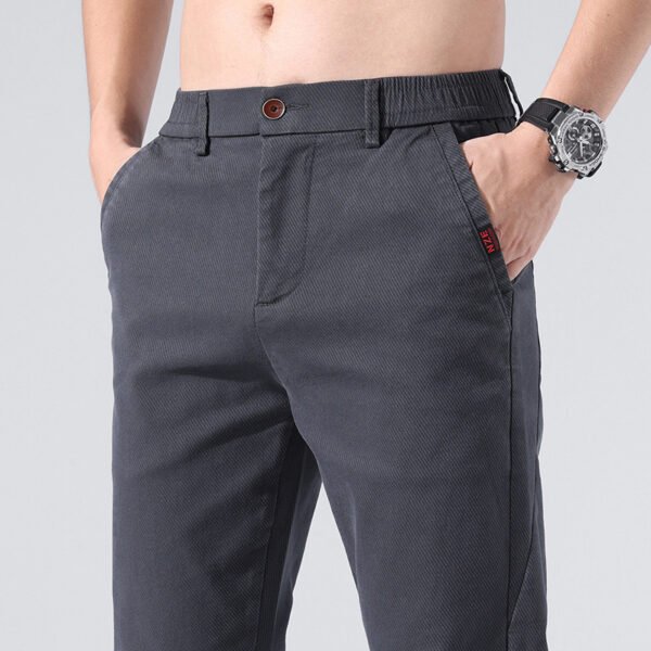 Straight Slim Fit All-matching Long Pants - Image 2